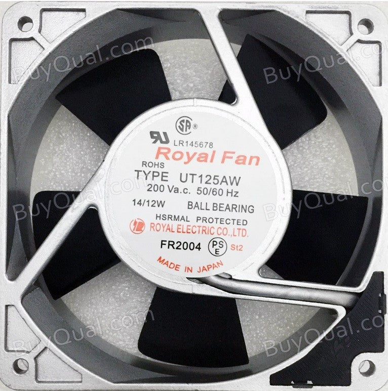 ROYAL FAN TYPE UT125AW 200V 14/12W cooling Fan ROYAL FAN TYPE UT125AW 200V 14/12W cooling Fan